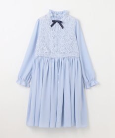 組曲 KIDS 【150-170㎝】レースシフォン ワンピース