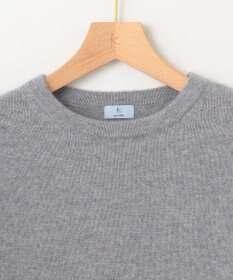 組曲 L 【アンサンブル対応可】ピュアカシミヤクロップド丈ニット