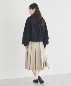 earth music&ecology 【WEB・一部店舗限定】レースリバーシブルブルゾン