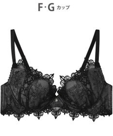 AMPHI ブラジャー 谷間メイク カップ上辺が浮きにくい Gカップまで対応 大きいサイズ 【Glama-Rich グラマリッチ ボリュームUPタイプ】 ブラ BYJ306 アンフィ／ワコール