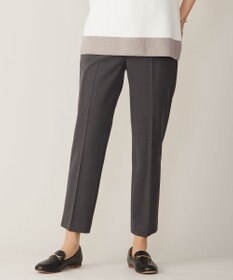 J.PRESS LADIES S 【洗える】2way thermoサキソニー テーパード パンツ