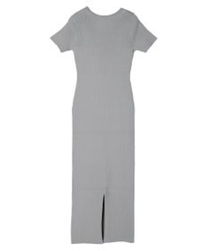 Green Parks リブニットワンピース