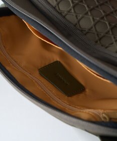 MIYABIYA LAQUOH【撥水加工】篭目柄エンボスボンディング2WAYショルダー