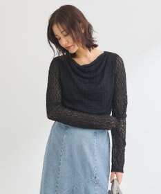 Green Parks ・ＳＵＧＡＲ　ＳＰＯＯＮ　ドレープレースプルオーバ