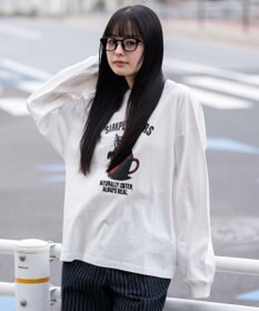 WEGO 【ユニセックス着用ITEM】グラフィックBIG　T（長袖）