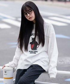 WEGO 【ユニセックス着用ITEM】グラフィックBIG　T（長袖）