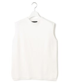 23区 L 【洗える/吊り干しOK】ヴィスコースストレッチ ノースリーブ ニット