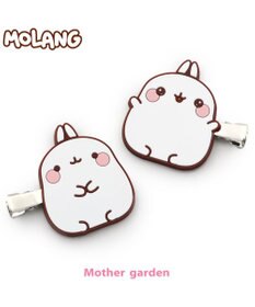 Mother garden 【2/15(日)で販売終了】 マザーガーデン MOLANG モラン 前髪クリップ ヘアピン ヘアクリップ