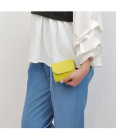 UNBILLION perche 姫路レザーかぶせミニウォレット