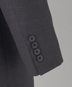 GOTAIRIKU 【オールシーズン対応】WOOL×POLYESTER ライトウェイト スーツ（グレー）