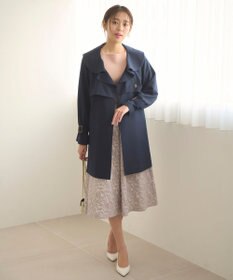 Feroux 【セットアイテム】ニット×ジャガードスカート セット