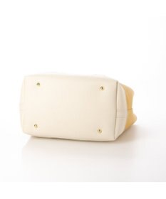 UNBILLION 【テレビ ドラマ着用アイテム】cachecache ショルダー付きパーテーション合成皮革トート