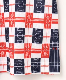 23区GOLF 【WOMEN】【吸水速乾/UVカット】フィールドチェック柄ポロシャツ