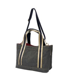 Regalo Felice 【撥水 / 色落ちしないデニム調生地 / ショルダー付】2層トート / REGALO