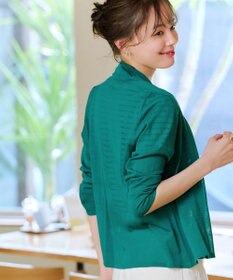 Tiaclasse L 【小倉優子さん着用・UVケア・接触冷感】ショートトッパーカーディガン