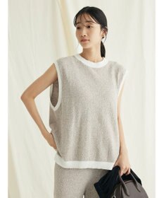 CRAFT STANDARD BOUTIQUE リンクス編みニットベスト