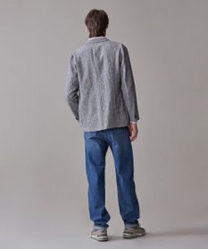 J.PRESS MEN リネン×シアサッカーの清涼感【高通気性】ストレッチリネンシアサッカー ジャケット