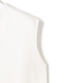 23区 L 【洗える/吊り干しOK】ヴィスコースストレッチ ノースリーブ ニット