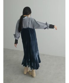 Green Parks armonia．ベロアキャミワンピース