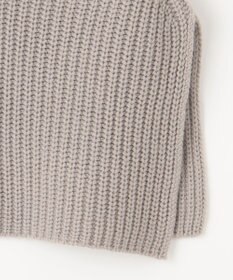 自由区 【洗える】ウールブレンドバルキー ネックウォーマー