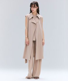 BEIGE， 【洗える・STORY 10月号掲載】FLEUR / ウエストゴムイージーワイドパンツ