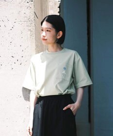 SHARE PARK LADIES 【UVカット・吸水速乾・ストレッチ・軽量 】ロゴポケットTシャツ（S・Mサイズ）