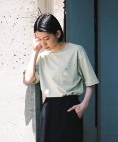 SHARE PARK LADIES 【UVカット・吸水速乾・ストレッチ・軽量 】ロゴポケットTシャツ（S・Mサイズ）