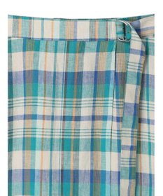 AMERICAN HOLIC ラップ風チェックスカート