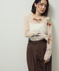 Green Parks ・ＳＵＧＡＲ　ＳＰＯＯＮ　フラワーｐｔシアーロンＴＥＥ