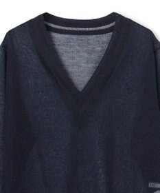 BEIGE， GOVERNOR / シアー Vネックチルデンニット