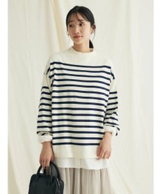 CRAFT STANDARD BOUTIQUE とてもちボーダーニットプルオーバー