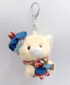 WEGO おめかしねこちゃんぬいぐるみキーホルダー