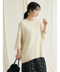 CRAFT STANDARD BOUTIQUE とてもちクルーネックニットプルオーバー