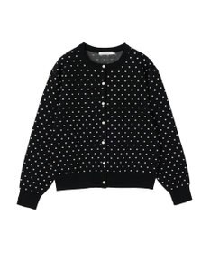 AMERICAN HOLIC エコカルットＤｏｔクルーネックカーディガン