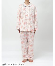 Wing パジャマ 綿100%(本体) 長袖 長ズボン レディース EP7050 ウイング／ワコール