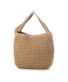 UNBILLION カシュカシュ cachecache / リボンハンドルクロッシェミニトート