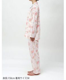 Wing パジャマ 綿100%(本体) 長袖 長ズボン レディース EP7050 ウイング／ワコール