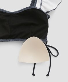 San-ai Resort（三愛水着楽園） ショルダーフリルノンワイヤービキニ 9M 　【San-ai Resort（サンアイリゾート）】