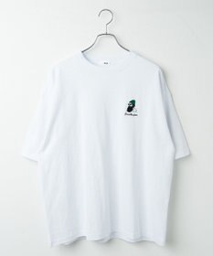 WEGO ヒゲサガラ刺繍Tシャツ