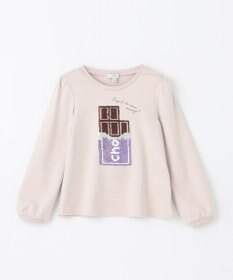 ANY KIDS ミラクルスパンコール 長袖 Tシャツ