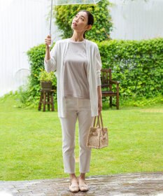 UNFILO L ハイストレッチ カラーパンツ