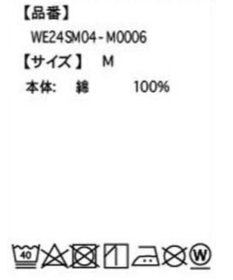 WEGO ヒゲサガラ刺繍Tシャツ