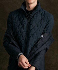 JOSEPH ABBOUD MOUNTAIN 【雑誌掲載/防風/撥水/3WAY】 ミズノコラボ　WIND STOPPER BY GORE-TEX LABS　ダウン コート