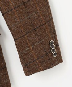JOSEPH ABBOUD 【ツィード/UKファブリック】 ツイード　ウィンドーベン ジャケット
