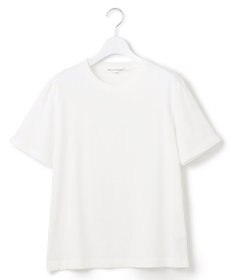 23区 L 【洗える】コンパクトヤーン スムース Tシャツ
