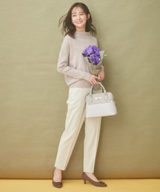 ANY SIS 【蓄熱効果】サーモトロン 2WAYストレッチ テーパードパンツ