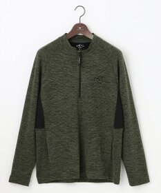 JOSEPH ABBOUD MOUNTAIN 【UNISEX】ランダムスラブリップハーフジップ