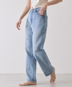 AMERICAN HOLIC ルーズストレートペイントデニム