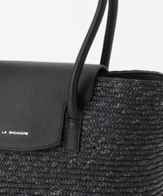 LA BAGAGERIE フラップかごトートバッグ