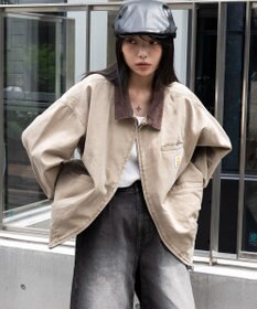 WEGO ワーカーズWジップブルゾン